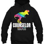 Counselorsaurus Dinosaur Funny Counselor School Cute T Shirt 2