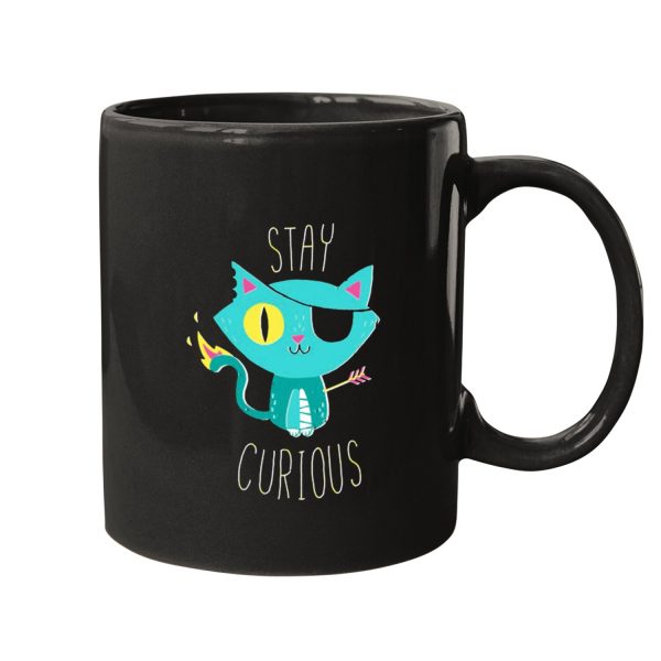Stay Curious Cats Mug