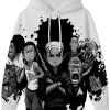 The Boondocks Hoodies Cartoon Fashion Men Hoodies