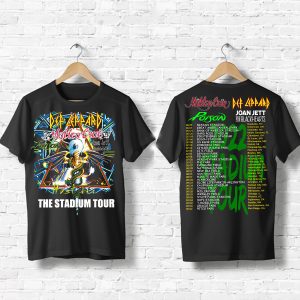 The Stadium Tour 2022 Shirt, Def Leppard World Tour 2022 T-shirt