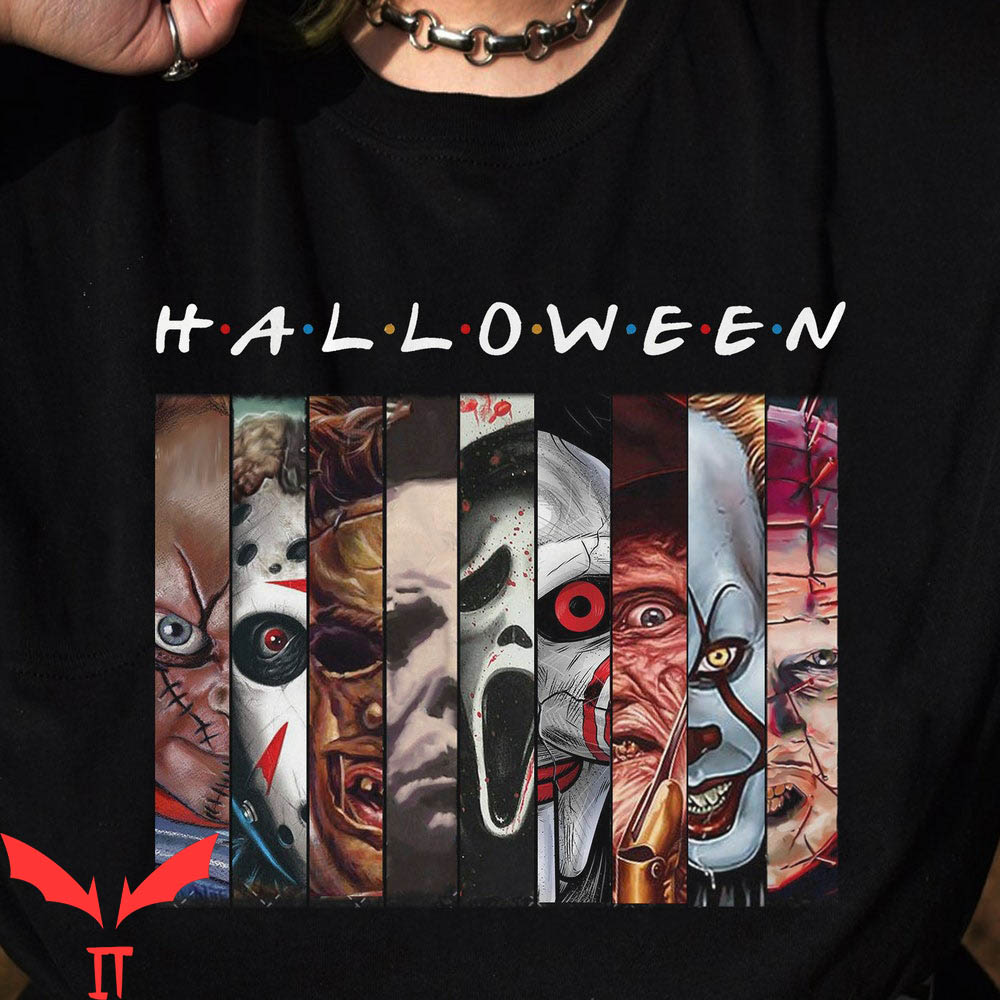 Friends T-Shirt Halloween Characters Horror Movies T-Shirt
