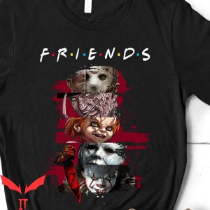 Friends T-Shirt Horror Movie Characters Killers Halloween
