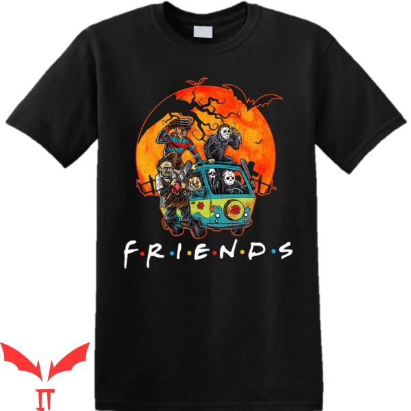Friends T-Shirt Michael Myers Pennywise Halloween T-Shirt