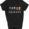 Friends T-Shirt Pennywise Michael Myers Horror Halloween Movie