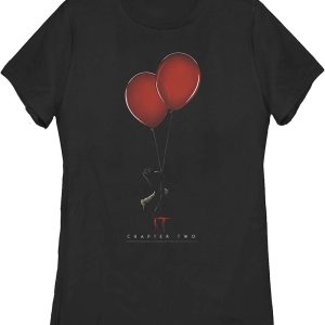IT Chapter Two T-Shirt Red Balloon Trick IT The Movie Shirt