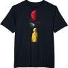 IT Pennywise Red Balloon Halloween Horror Movie T-Shirt