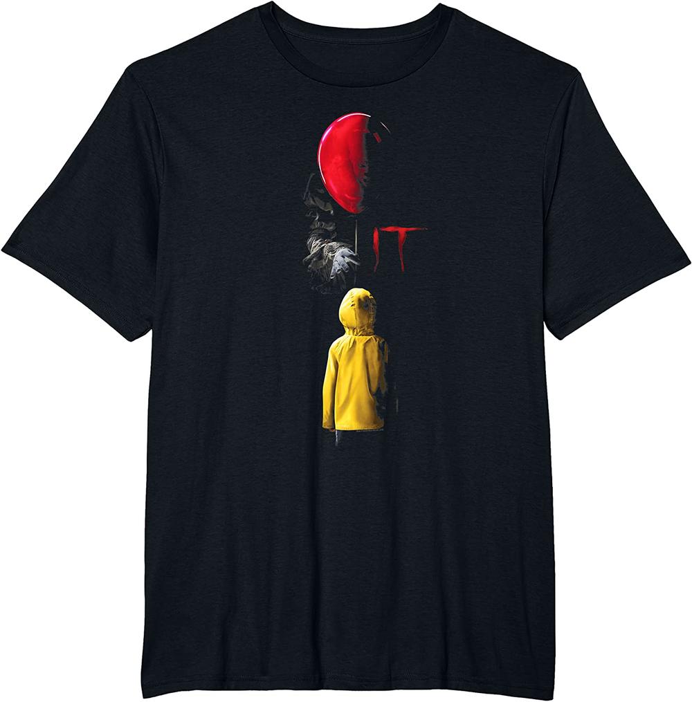 IT Pennywise Red Balloon Halloween Horror Movie T-Shirt