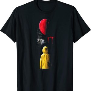 IT Pennywise Red Balloon Halloween Horror Movie T Shirt 3