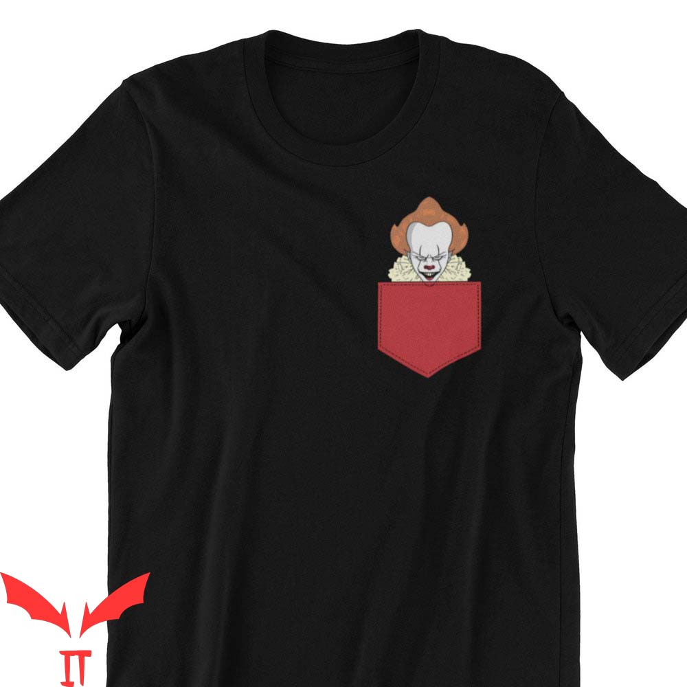 IT Pennywise T-Shirt Clown In My Red Pocket IT The Movie