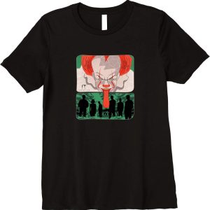 IT Pennywise T-Shirt IT Chapter 2 Pennywise &amp; Group Movie