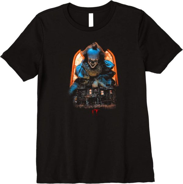 IT Pennywise T-Shirt IT Chapter 2 Scary Poster Halloween