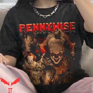 IT Pennywise T Shirt Pennywise 90S Horror Halloween T Shirt 2
