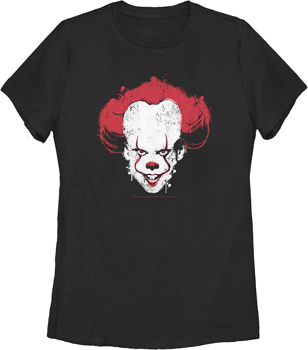 IT Pennywise T-Shirt Pennywise Face Paint IT The Movie Shirt