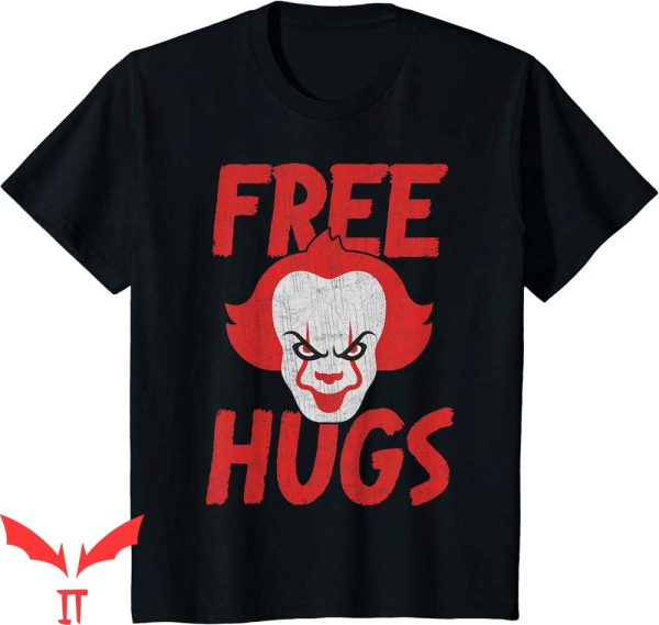 IT Pennywise T-Shirt Pennywise Free Hugs IT The Movie T-Shirt