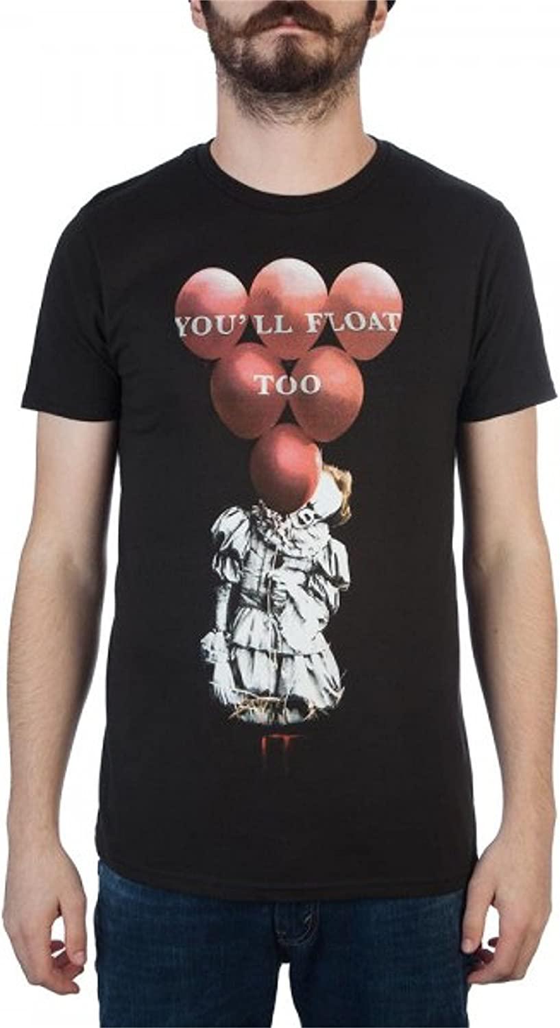IT Pennywise T-Shirt Pennywise Red Balloons IT The Movie