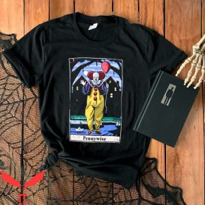 IT Pennywise T Shirt Pennywise The Clown Say Hi Red Balloon 2