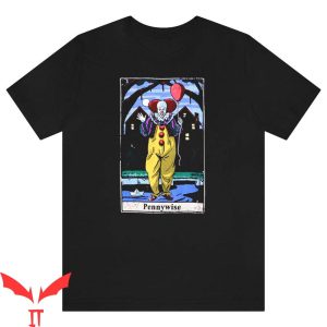 IT Pennywise T Shirt Pennywise The Clown Say Hi Red Balloon 3