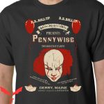 IT Pennywise T Shirt Roll Up The Dancing Clown IT The Movie 1