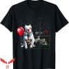 IT The Movie T-Shirt Pit Bull Clown Balloon Oh It Halloween