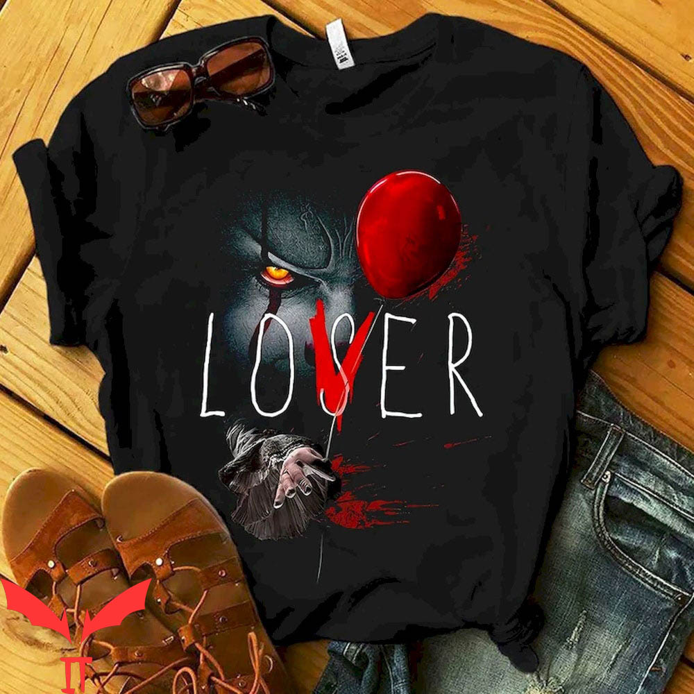 Lover Loser T-Shirt Pennywise Clown IT The Movie T-Shirt