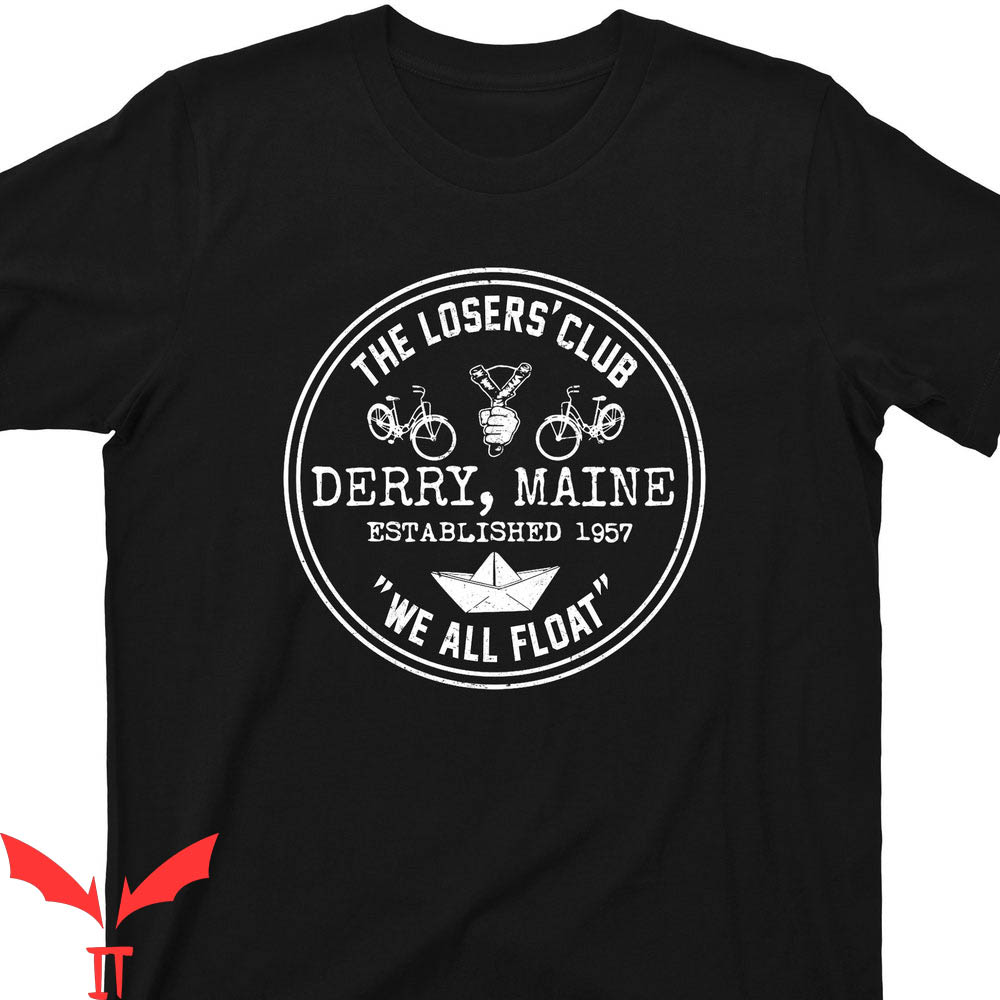 Lover Loser T-Shirt The Losers Club Derry Maine We All Float