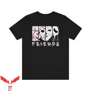 Pennywise Jason Michael Myers Friends Halloween T Shirt 2 1