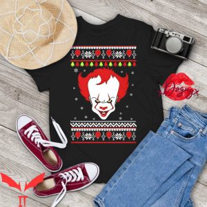 Pennywise T Shirt Pennywise Face Christmas Vintage T Shirt 2
