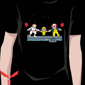 Pennywise T Shirt Pennywise Georgi Dancing Cute Characters 3