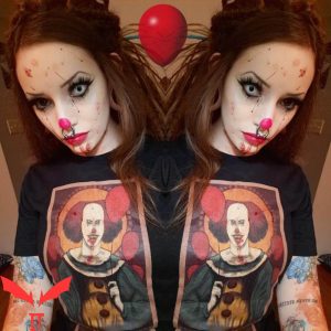 Pennywise T-Shirt Pennywise Red Balloon Gothic Themed Shirt