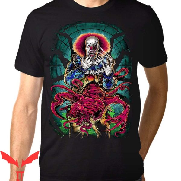 Pennywise T-Shirt Pennywise The Monster Clown Scary T-Shirt