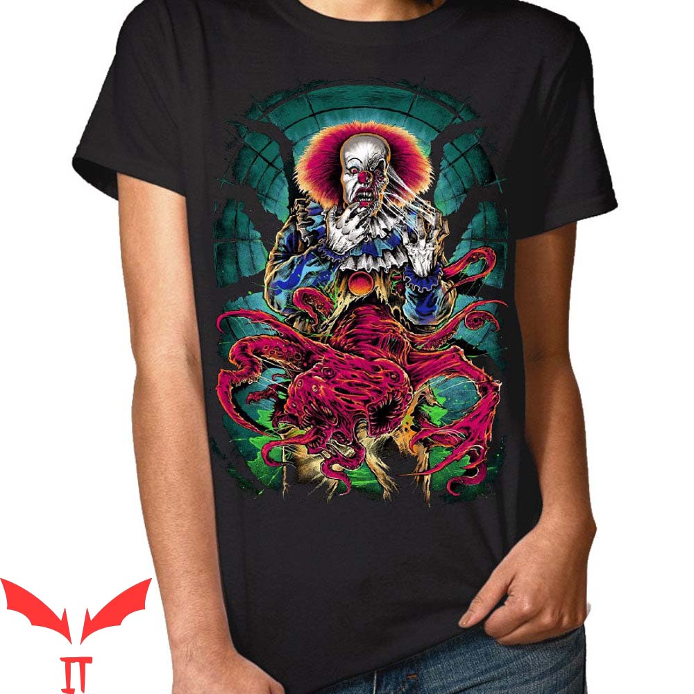 Pennywise T-Shirt Pennywise The Monster Clown Scary T-Shirt