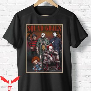 Squad Goals T Shirt Halloween Horror Killers Character Shirt 2