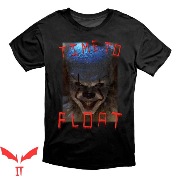 Time To Float T-Shirt Pennywise Smile Horror Halloween Shirt