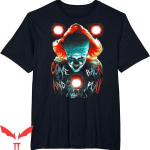 Georgie IT T-Shirt Dead Lights Come Back And Play IT Movie