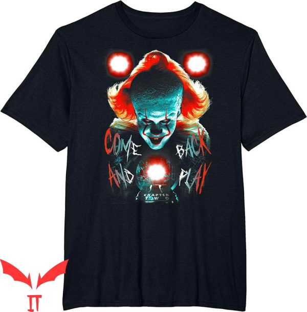 Georgie IT T-Shirt Dead Lights Come Back And Play IT Movie