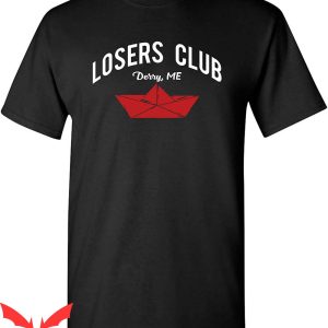 Georgie IT T-Shirt Losers Club Derry ME Paper Boat IT Movie