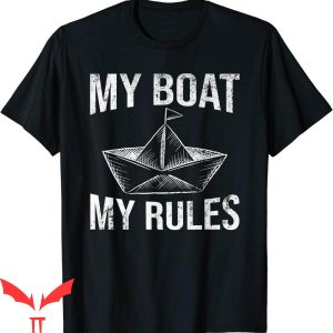 Georgie IT T-Shirt My Boat My Rules Paper Boat IT The Movie