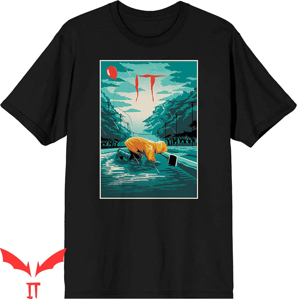 Georgie IT T-Shirt Pennywise Scary Graphic IT The Movie