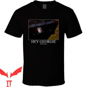 Georgie IT T-Shirt Pennywise Scary Sewer Scene Horror