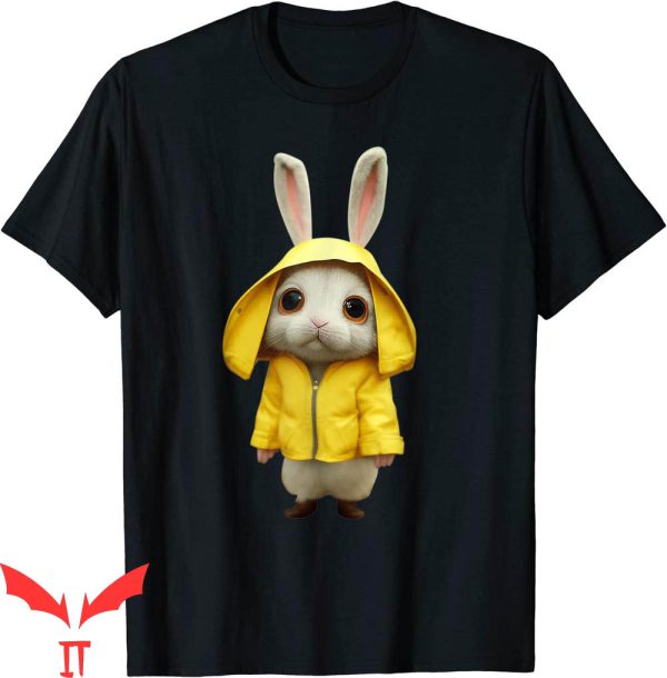 Georgie IT T-Shirt Tiny Cute Bunny In Yellow Raincoat IT