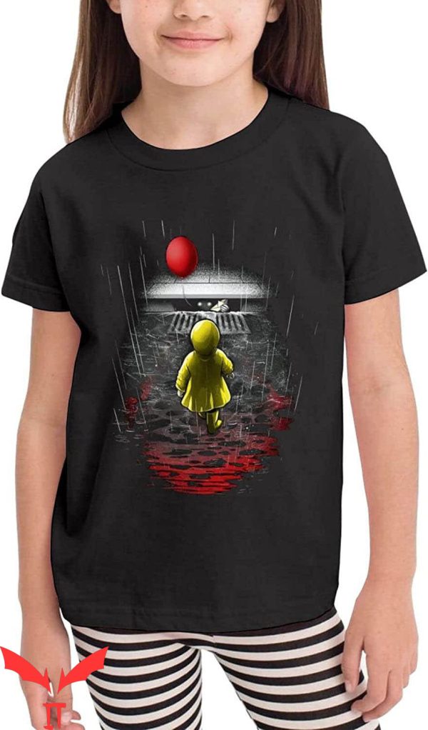Georgie IT T-Shirt Yellow Raincoat Boy Meets Pennywise