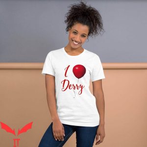IT Chapter 2 T-Shirt I Love Derry Red Balloon IT The Movie