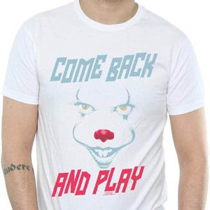 IT Chapter 2 T-Shirt Men’s Come Back and Play IT The Movie