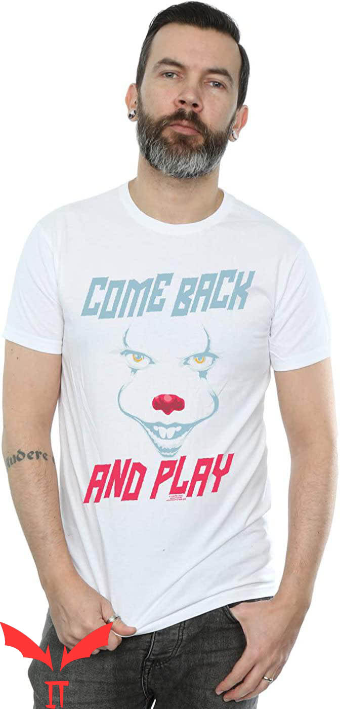 IT Chapter 2 T-Shirt Men's Come Back and Play IT The Movie