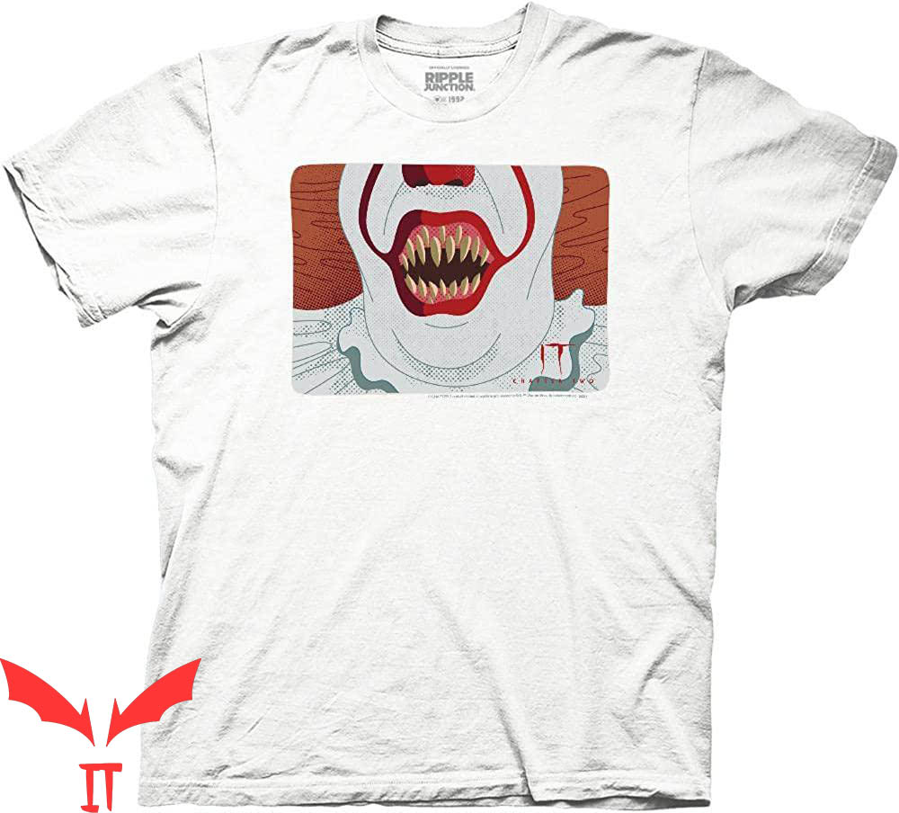 IT Chapter 2 T-Shirt Pennywise Mouth Illustration Horror IT