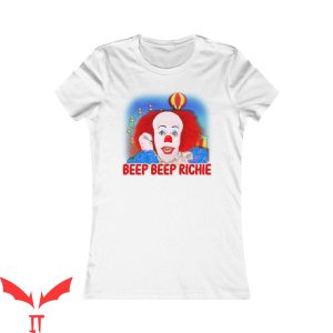 IT Pennywise T-Shirt Beep Beep Richie Horror IT The Movie