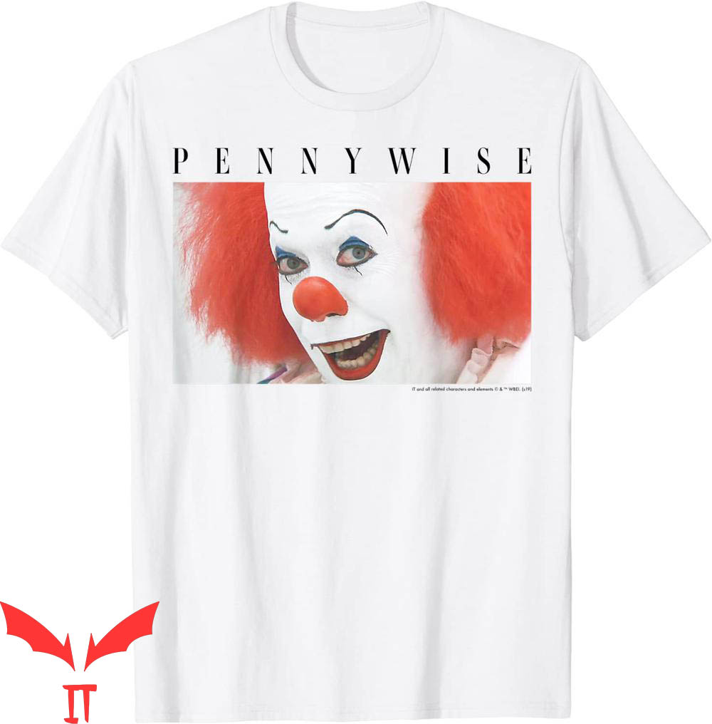 IT Pennywise T-Shirt Classic Pennywise Portrait Panel Shirt