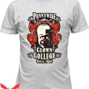 IT Pennywise T-Shirt Clown College Since 1986 IT The Movie