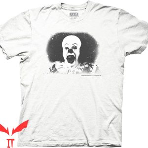 IT Pennywise T-Shirt Clown Laughing Face Scary IT The Movie