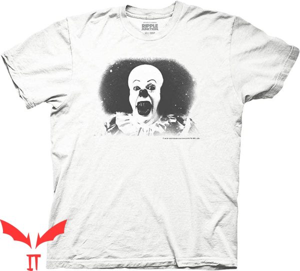 IT Pennywise T-Shirt Clown Laughing Face Scary IT The Movie